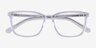 Meridian Clear AcetateEyeglass Frames from EyeBuyDirect, Closed View