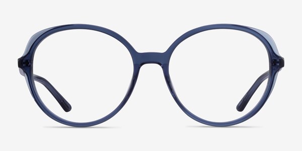 Pure Clear Blue Eco-friendly Eyeglass Frames