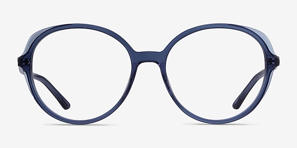 Pure Clear Blue Acetate Eyeglass Frames