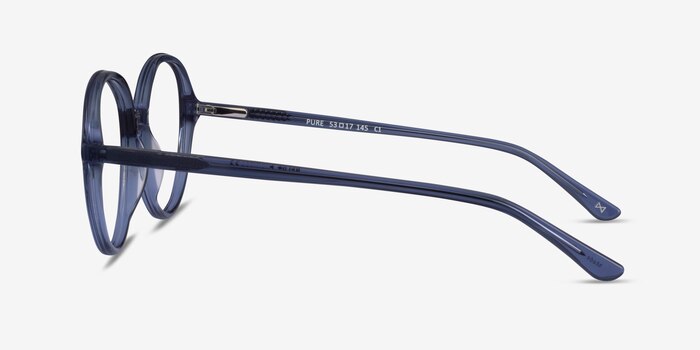 Pure Clear Blue Acetate Eyeglass Frames from EyeBuyDirect