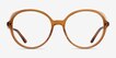 Pure Orange Alternative MaterialsEyeglass Frames from EyeBuyDirect, Front View