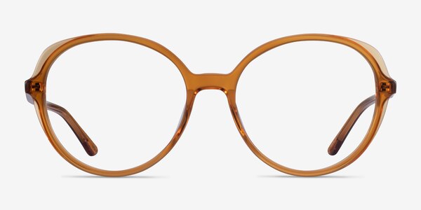 Pure Orange Acétate Montures de lunettes de vue