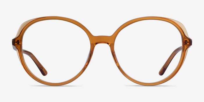 Pure Orange Acetate Eyeglass Frames from EyeBuyDirect