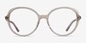 Pure Champagne AcetateEyeglass Frames from EyeBuyDirect, Front View