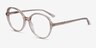Pure Champagne AcetateEyeglass Frames from EyeBuyDirect, Angle View