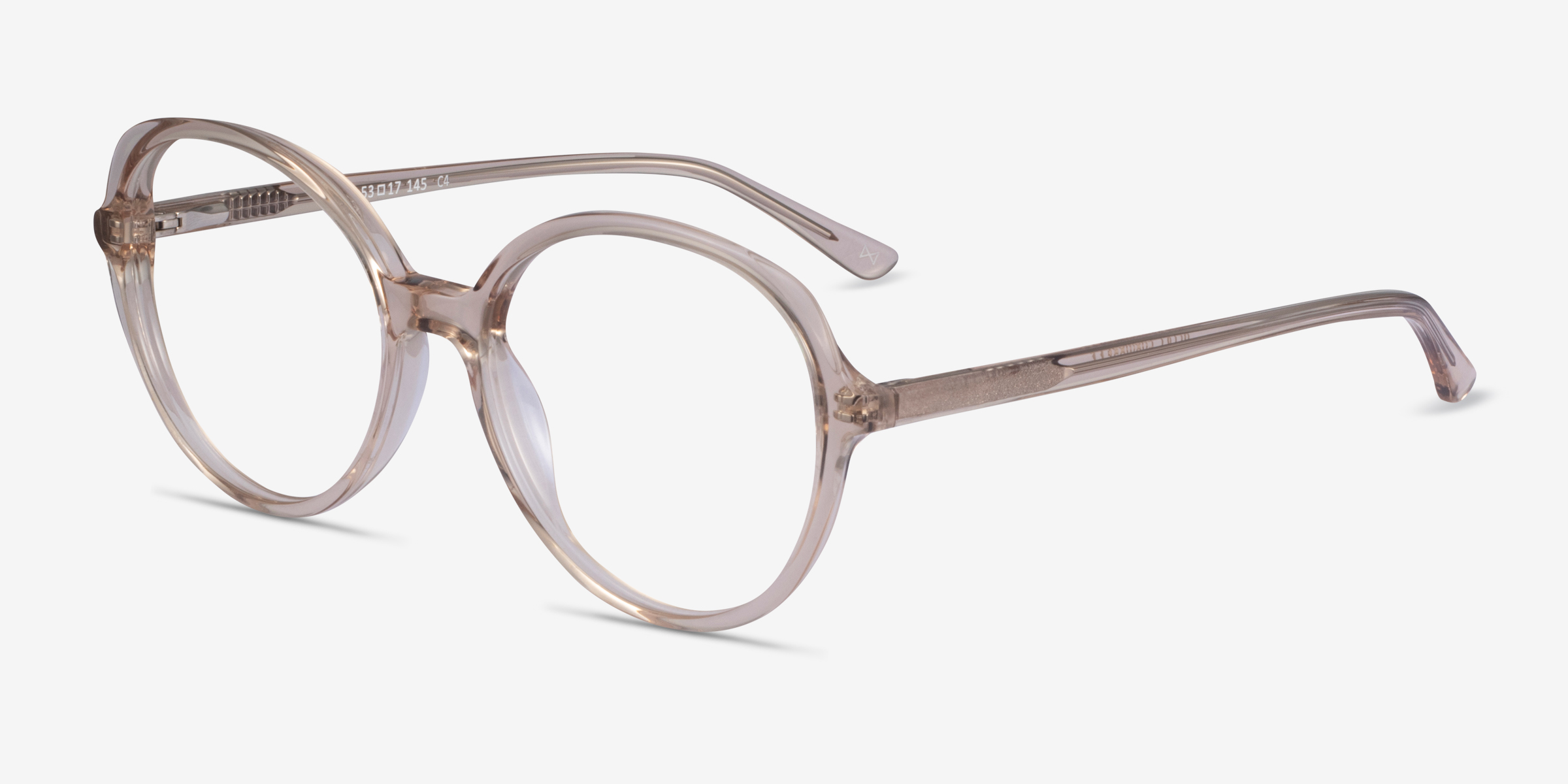 Pure Round Champagne Glasses for Women Eyebuydirect