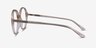 Pure Champagne AcetateEyeglass Frames from EyeBuyDirect, Side View