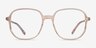 Natural Champagne AcetateEyeglass Frames from EyeBuyDirect, Front View