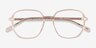 Natural Champagne AcetateEyeglass Frames from EyeBuyDirect, Closed View