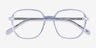 Natural Clear Blue AcetateEyeglass Frames from EyeBuyDirect, Closed View