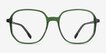 Natural Clear Green Alternative MaterialsEyeglass Frames from EyeBuyDirect, Front View