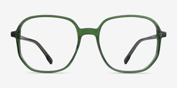 Natural Clear Green Acetate Eyeglass Frames