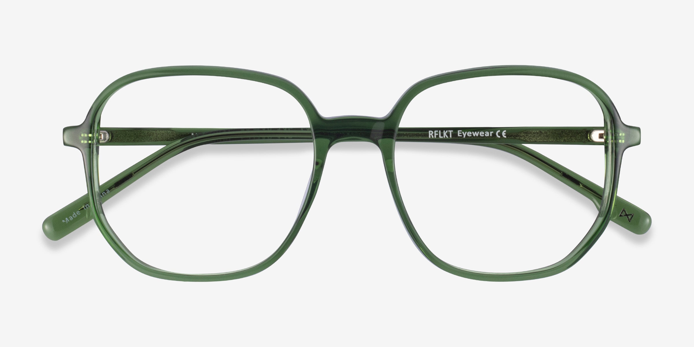 Green eyewear frames on sale