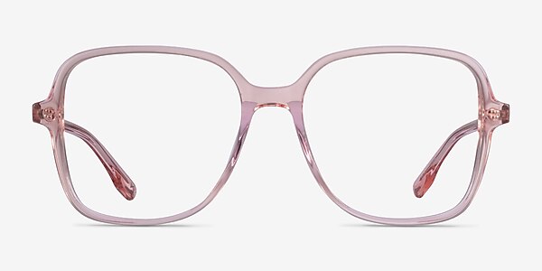 Bloom Clear Pink Acétate Montures de lunettes de vue