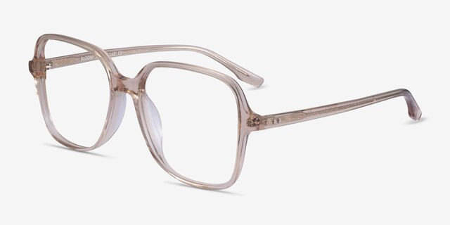 Bloom Champagne AcetateEyeglass Frames from EyeBuyDirect, Angle View