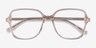 Bloom Champagne AcetateEyeglass Frames from EyeBuyDirect, Closed View