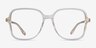 Bloom Clear Yellow AcetateEyeglass Frames from EyeBuyDirect, Front View