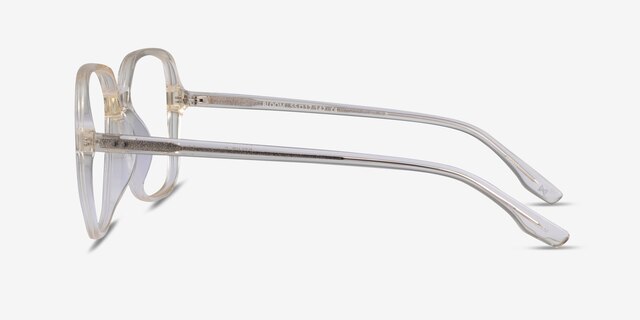 Bloom Clear Yellow AcetateEyeglass Frames from EyeBuyDirect, Side View