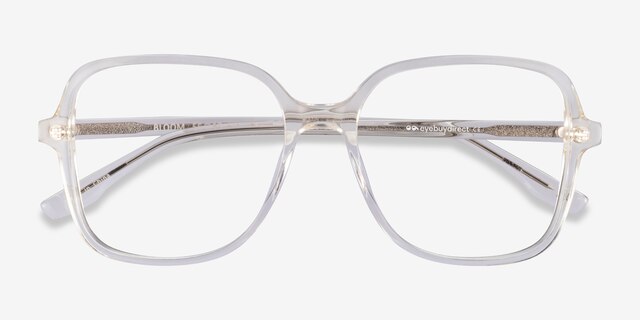 Bloom Clear Yellow AcetateEyeglass Frames from EyeBuyDirect, Closed View