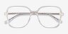 Bloom Clear Yellow AcetateEyeglass Frames from EyeBuyDirect, Closed View