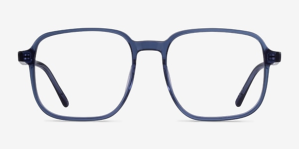 Ozone Clear Blue Acetate Eyeglass Frames