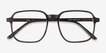 Ozone Clear Dark Green Alternative MaterialsEyeglass Frames from EyeBuyDirect, Closed View