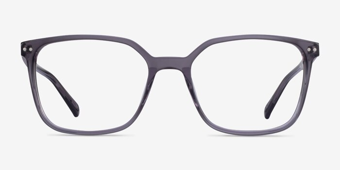 Conscious Clear Gray Acetate Eyeglass Frames from EyeBuyDirect