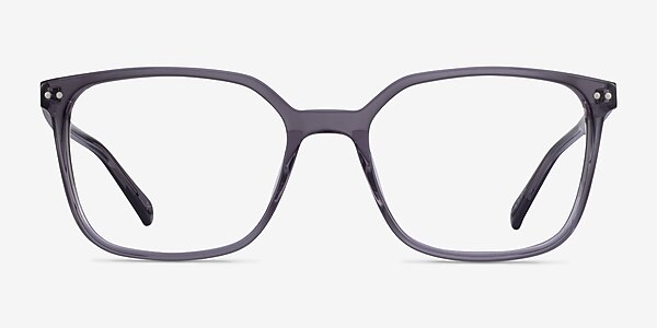 Conscious Clear Gray Acetate Eyeglass Frames