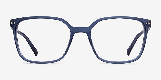 Conscious Clear Blue Acetate Eyeglass Frames