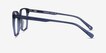 Conscious Clear Blue Alternative MaterialsEyeglass Frames from EyeBuyDirect, Side View