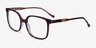 Orient Tortoise AcetateEyeglass Frames from EyeBuyDirect, Angle View