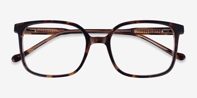 Orient Tortoise AcetateEyeglass Frames from EyeBuyDirect, Closed View