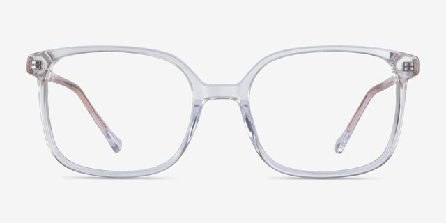 Orient Clear AcetateEyeglass Frames from EyeBuyDirect, Front View