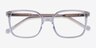 Orient Clear AcetateEyeglass Frames from EyeBuyDirect, Closed View