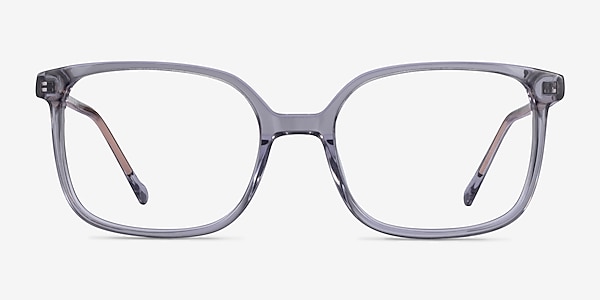 Orient Clear Gray Acetate Eyeglass Frames