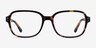 Patina Tortoise AcetateEyeglass Frames from EyeBuyDirect, Front View