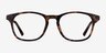 Casting Tortoise Gold AcetateEyeglass Frames from EyeBuyDirect, Front View
