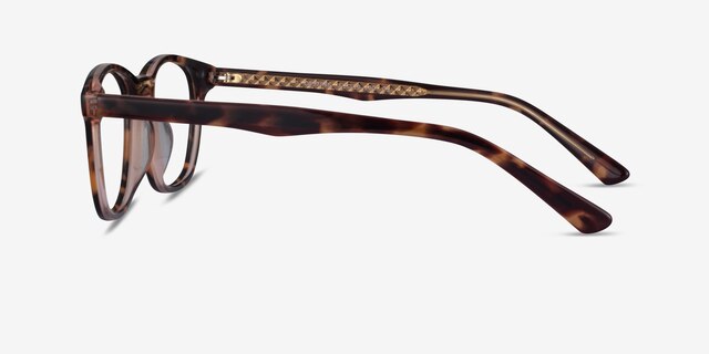 Casting Tortoise Gold AcetateEyeglass Frames from EyeBuyDirect, Side View