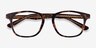 Casting Tortoise Gold AcetateEyeglass Frames from EyeBuyDirect, Closed View