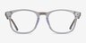 Casting Clear Gold AcetateEyeglass Frames from EyeBuyDirect, Front View