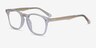 Casting Clear Gold AcetateEyeglass Frames from EyeBuyDirect, Angle View