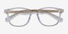 Casting Clear Gold AcetateEyeglass Frames from EyeBuyDirect, Closed View