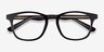 Casting Black Gold AcetateEyeglass Frames from EyeBuyDirect, Closed View