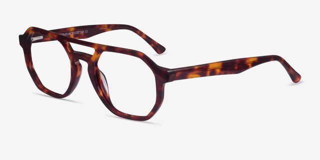 Stratum Tortoise AcetateEyeglass Frames from EyeBuyDirect, Angle View