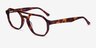 Stratum Tortoise AcetateEyeglass Frames from EyeBuyDirect, Angle View