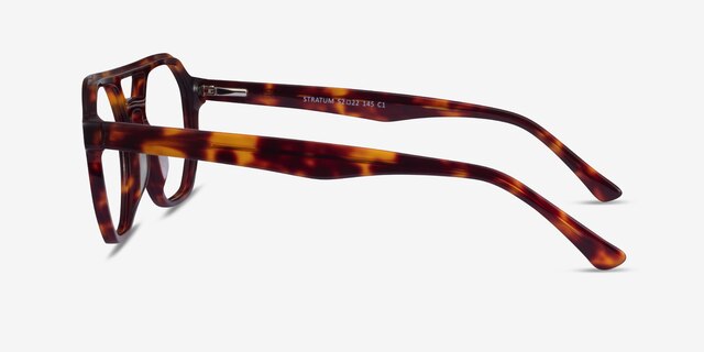Stratum Tortoise AcetateEyeglass Frames from EyeBuyDirect, Side View