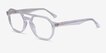 Stratum Clear AcetateEyeglass Frames from EyeBuyDirect, Angle View