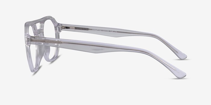 Stratum Clear Acetate Eyeglass Frames from EyeBuyDirect