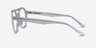 Stratum Clear AcetateEyeglass Frames from EyeBuyDirect, Side View