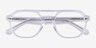 Stratum Clear AcetateEyeglass Frames from EyeBuyDirect, Closed View